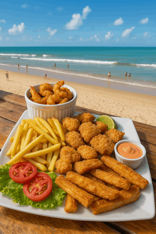 Pipa's Bar - Iscas Peixe Macaxeira e Batatas Fritas